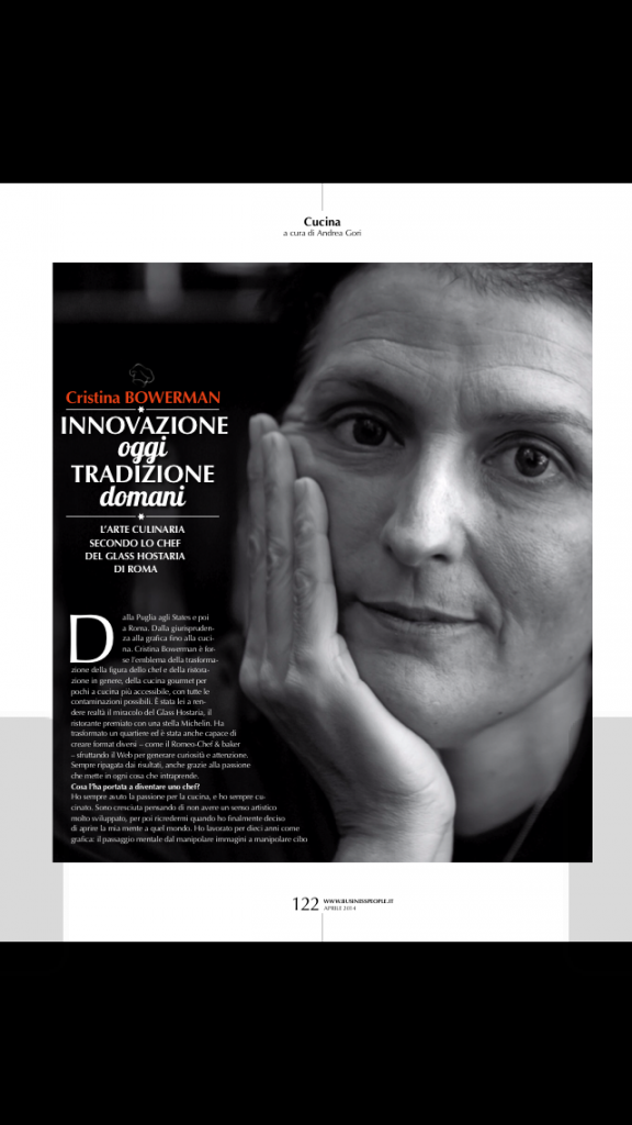 Business People Aprile 2014 Cristina bowerman pag 122