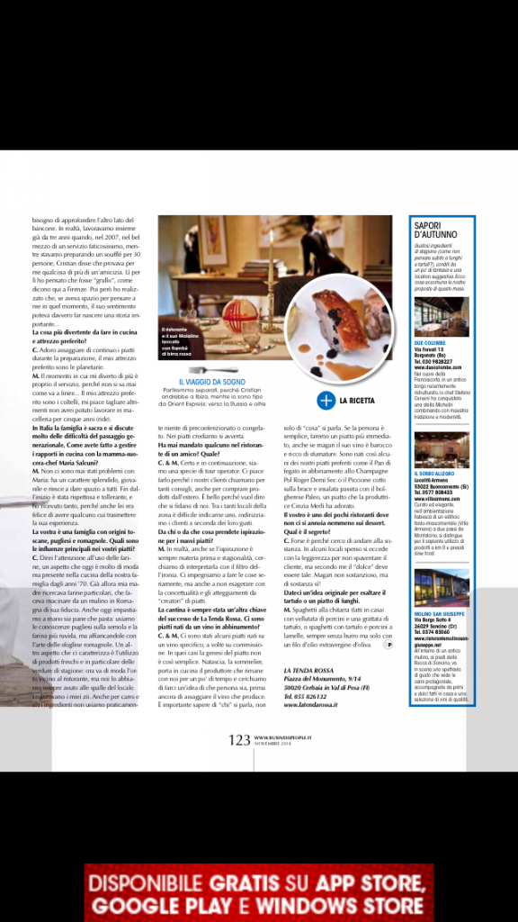 business people tenda rossa nov 2014 pag 122