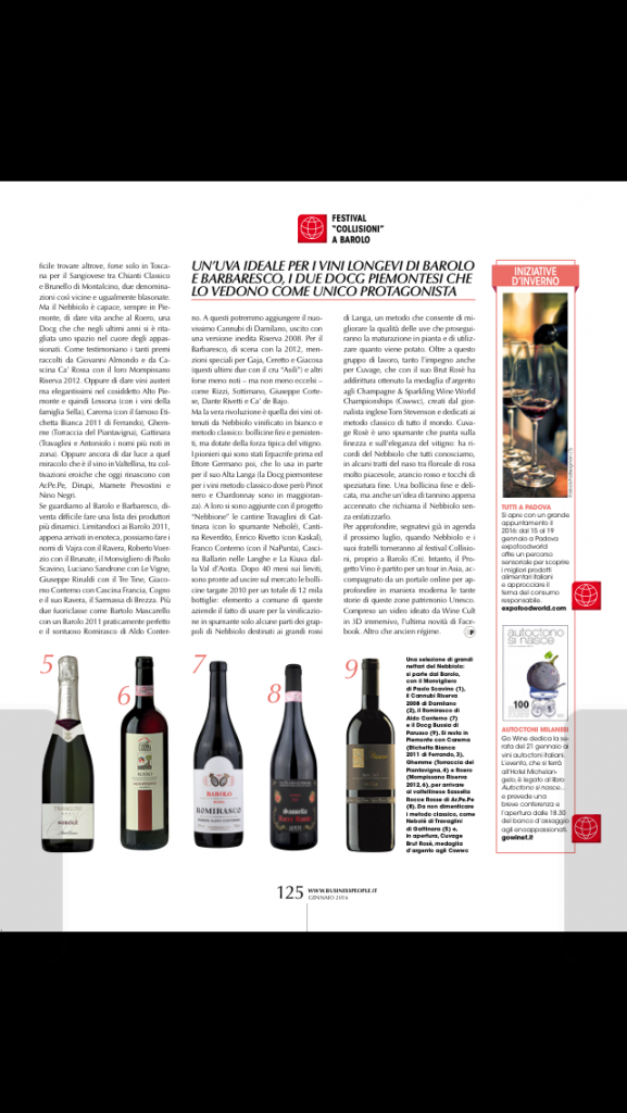 business people gennaio 2016 quel dolce pungente nebbiolo pag 125