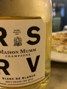 Champagne RSRV Mumm Blanc de Blancs 2015