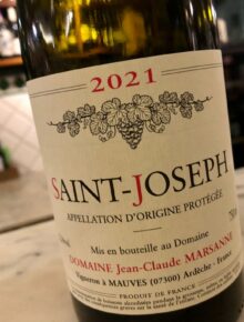 Domaine Jean – Claude Marsanne AOP Saint Joseph Rouge 2021
