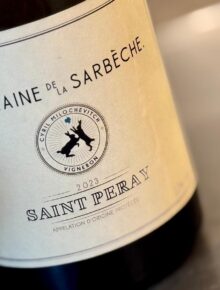 Domaine de la Sarbeche Saint Peray Blanc 2023