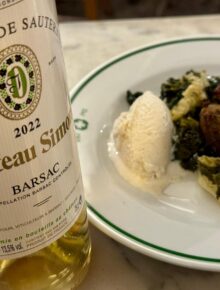 Chateau Simon Barsac AOC 2022 e Fegatello di Maiale